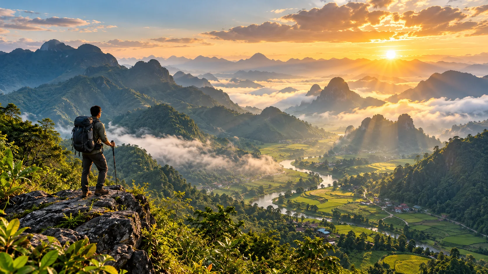 Hình minh họa chuyên mục Kinh nghiệm leo núi